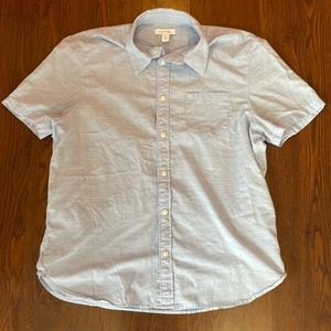 Men’s Calvin Klein Short Sleeve Button Down Shirt size large